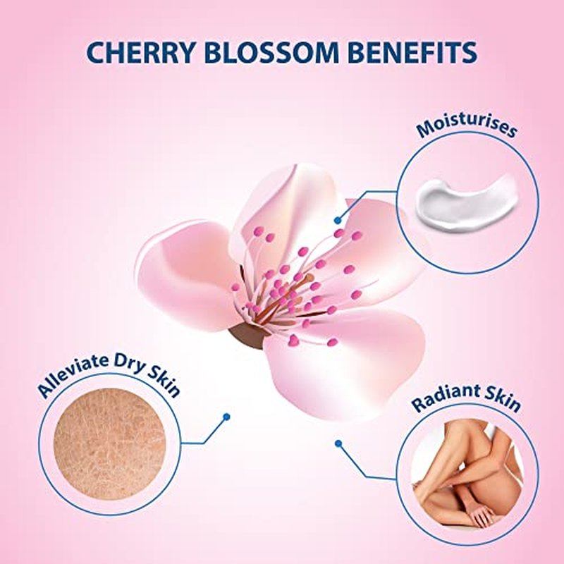 Goat Milk Body Lotion for Dry Skin Cherry Blossom 27.05oz (800ml) - 2-PACK