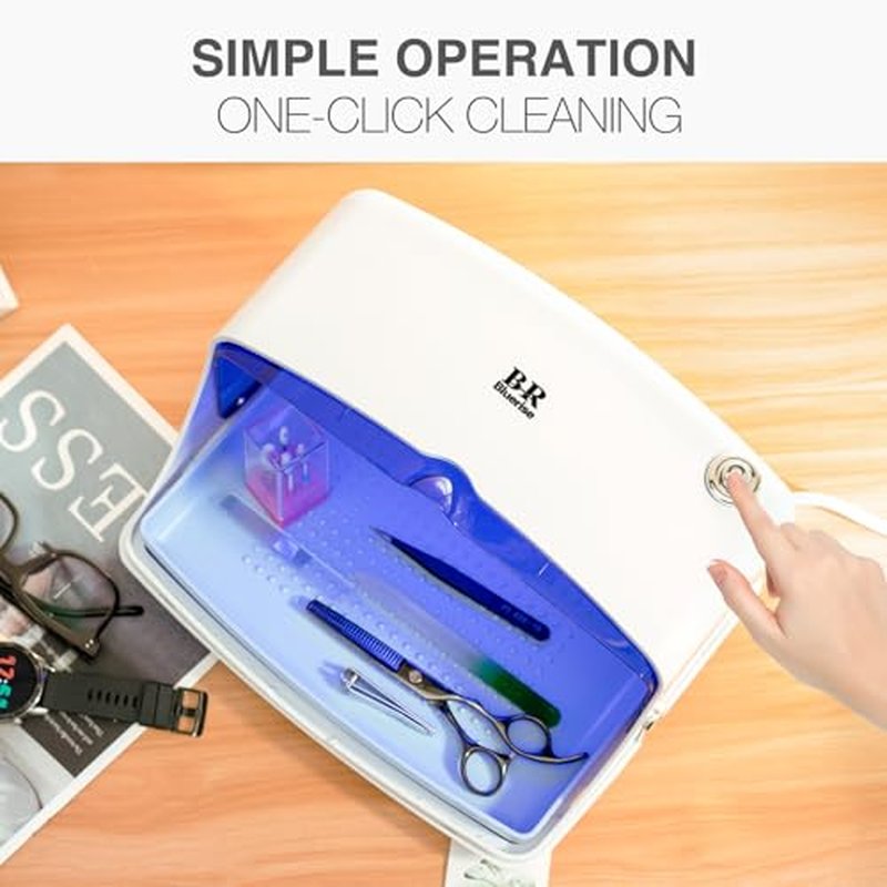 UV Sanitizer Box Professional Home Appliances Salon LED UV Light Sanitizer For Phone Baby Bottle Cleaning Beauty Tools