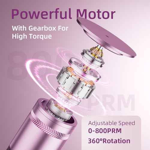 Electric Foot Callus Remover: Feet File Callus Remover with 60pcs Sandpaper Discs - Dead Hard Skin Foot Scrubber for Women -3 Adjustable Speed Pedicure Tools for Feet