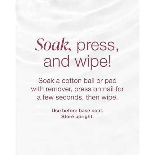 Mineral Fusion Nail Polish Remover - Acetone-Free Nail Care with Natural Solvents - Non Drying Liquid Formula - 6 fl oz