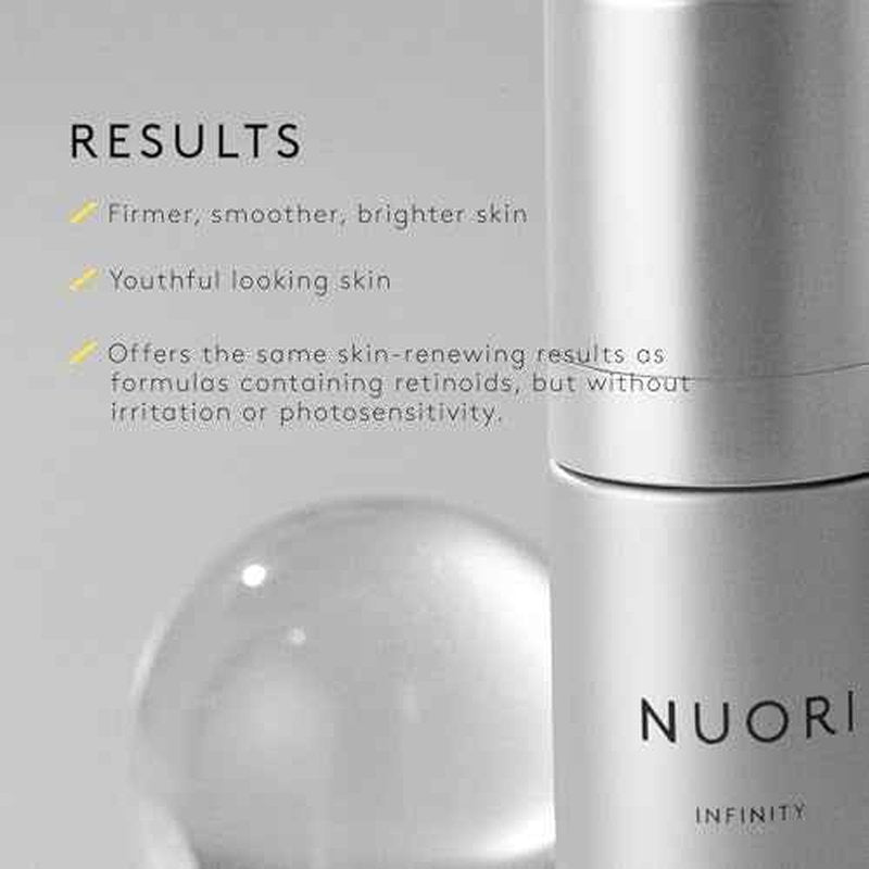 NUORI Infinity Bio-Fusion A+ Serum | For All Skin Types, Brightening and Firming Serum, Addressing Visible Signs of Aging, 30 ml / 1 fl oz