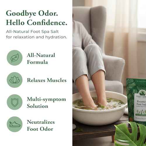 Tea Tree Oil Detox Foot Soak - for Athlete¡¯s Foot, Toenails, Smelly Feet - All Natural Formula - Intensive Foot Repair - 16 oz