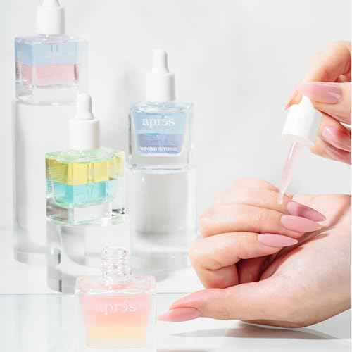 Apres Light & Shadow Cuticle Serum, Nourishing Blend of Almond and Jojoba Oil, Vitamin B and Turmeric, Cuticle Repair Oil 15 mL (15 ml, Winter Returns (Pear, Hyacinth, and Amber))