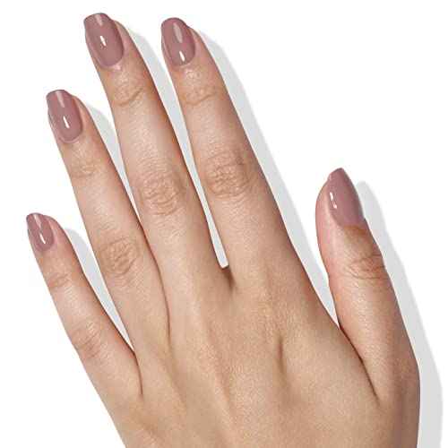 LONDONTOWN lakur Nail Polish - Chip-Resistant, Non-Toxic, Conditions & Hydrates Nails | Glossy Taupe Brown, Chai, .40 fl oz
