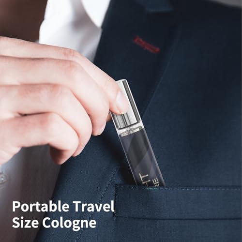 4 Pack Cologne for Men(4x35ml),Perfume for Him,Gifts for Husband,Gifts for Him,Eau de Toilette,Stocking Stuffers for Men,Christmas Gifts,Travel Size Perfume,Natural Spray Long Lasting Gift