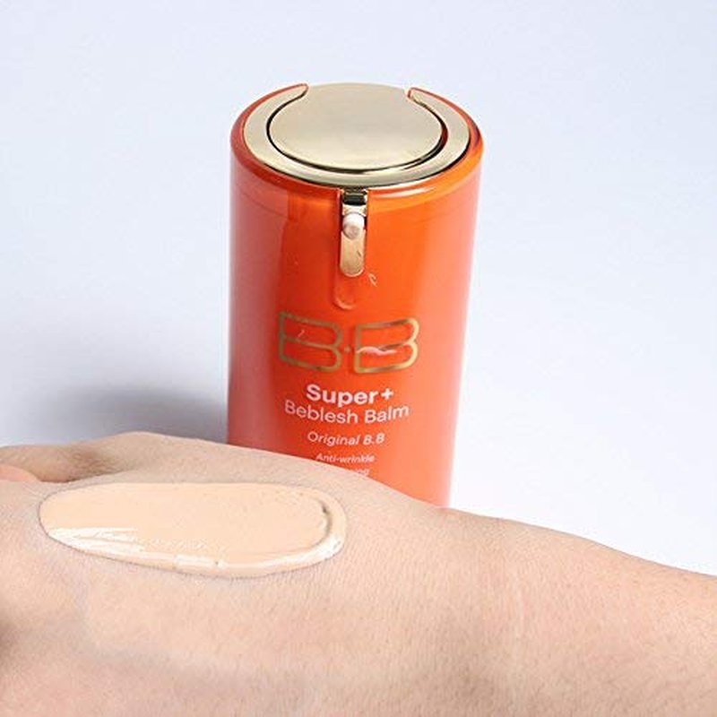Super Plus Beblesh Balm BB Cream - Triple Function Orange #21 Yellow Beige | 1.35 fl. oz. - Rich Vitamin Complex for Healthy Skin