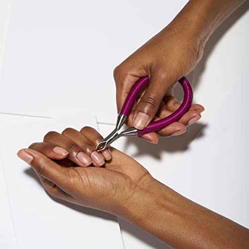 Tweezerman Grip & Snip Spiral Spring Cuticle Nipper (Assorted Colors)