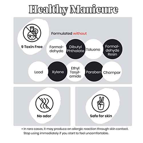 Beetles White Gel Nail Polish Black Gel Polish Kit 2 Pcs 15ml Black And White Polish French Nails Soak Off Led Nails Art Manicure Salon Diy at Home