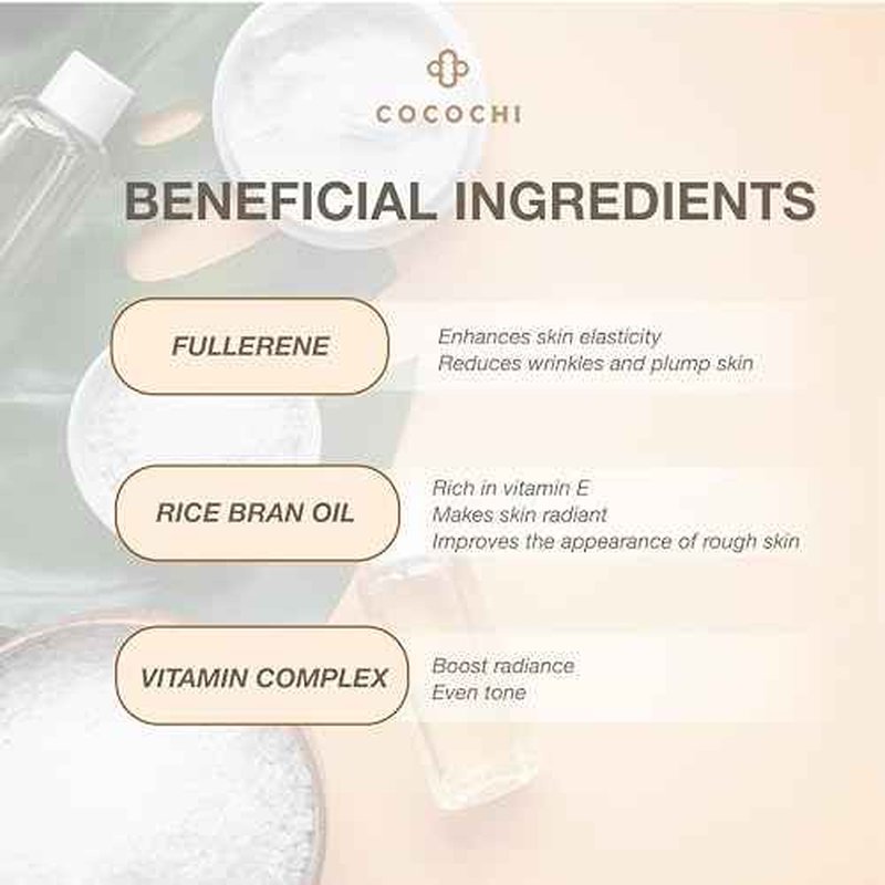 COCOCHI AG Ultimate Mask, 2in1 Facial Essence Cream Mask 3.88 fl oz, Face Moisturizer with Beneficial Ingredients, Hypoallergenic Cream Mask, Face Mask Skincare, Japanese Skincare, Cruelty Free