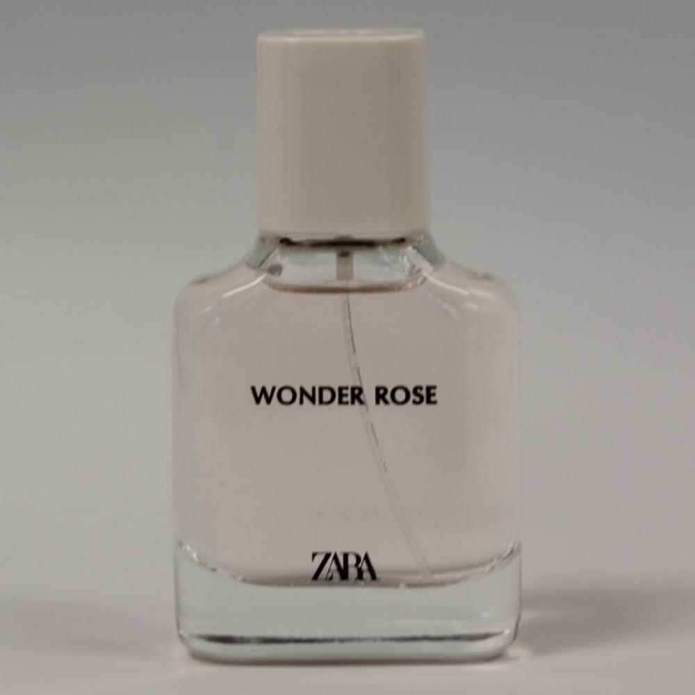 Zara Wonder Rose Eau de Toilette 30 ml (1.0 fl. oz.) for Women Fruity Floral Perfume with Peach Red Berries Jasmine and Coconut Vanilla Cream