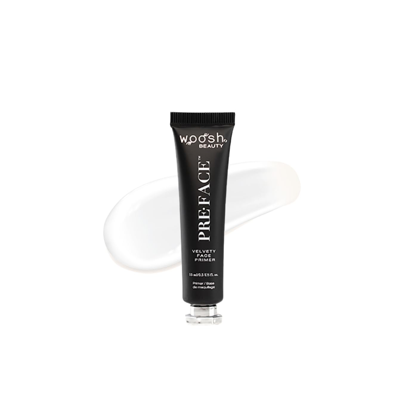 Woosh Beauty, Pre•Face Primer, Hydrating & Long Lasting, Vegan, Pore Minimizer, Grips your Makeup (Travel, 15 ml)