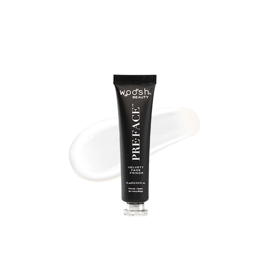 Woosh Beauty, Pre•Face Primer, Hydrating & Long Lasting, Vegan, Pore Minimizer, Grips your Makeup (Travel, 15 ml)