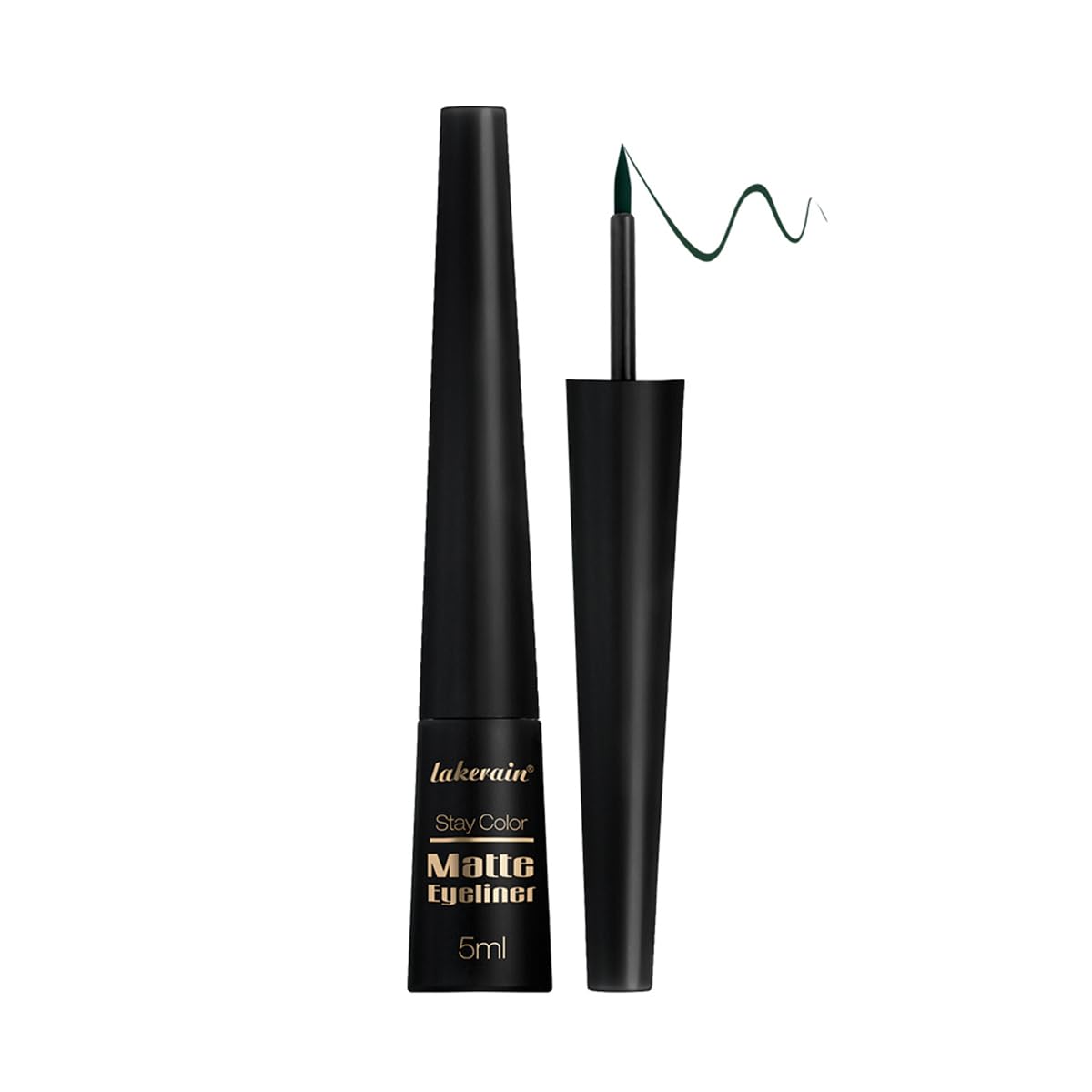 SHEEYOON Liquid Eyeliner, Matte Eyeliner with Fine Brush Tip, Easy Glid Waterproof Smudge Proof, 0.17 fl oz (#3 Safari Matte)