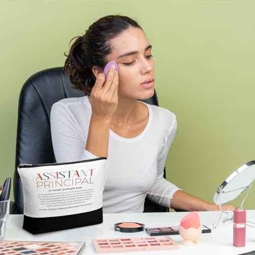 Linen Tote Cosmetic Bag Set Thank You Appreciation Mother's Day Birthday Gifts for Women