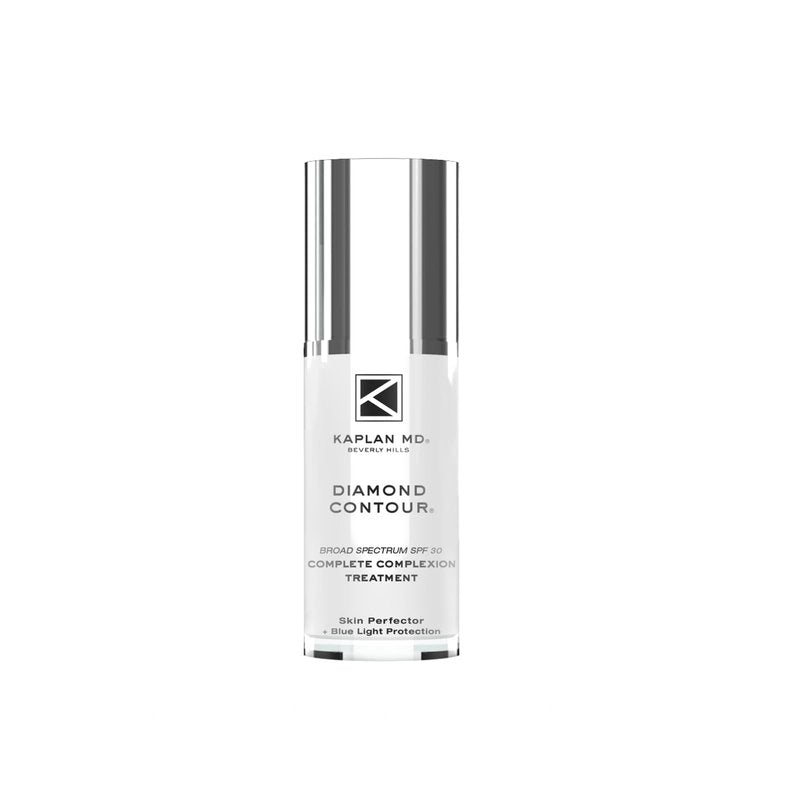 KAPLAN MD Diamond Contour Broad Spectrum SPF 30 - Complete Complexion Treatment, Hydrating Sheer Coverage, UVA/UVB & Blue Light Protection, Fragrance-Free, Medium Tinted Sunscreen for Face