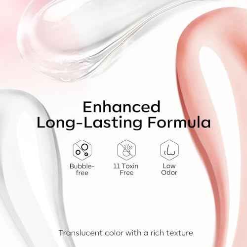 Modelones Poly Gel Nail Kit 3 Colors Clear White Apricot with Slip Solution Dual Nail Forms Top Base Coat Extension Builder Gel Enhancement Professional Starter Kit DIY Nail Art Salon Use