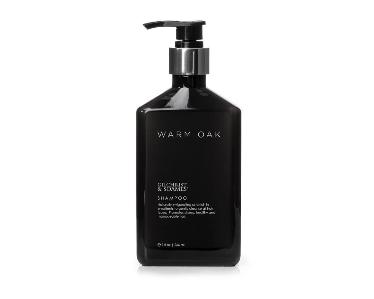 Gilchrist & Soames Warm Oak Shampoo - 9oz | Strengthens All Hair Types, Paraben & Sulfate Free