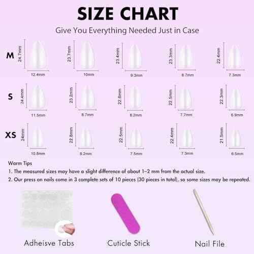 KQueenest Dark Red Press on Nails Cat Eye, Burgundy Glitter Press on Nails Almond Medium, Sparkly Shiny Fake Nails Set, Cute Bling Glue on Nails Medium for Women Christmas, Gothic Design, 30 Pcs