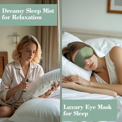 Spa Gift Baskets for Women - Christmas Gifts for Women Mom Wife, 5 Pcs Relaxing Self Care Gifts Set, Ideal Birthday Anniversary Gifts for Her Sister Girlfriends Daughter at Home Bedroom