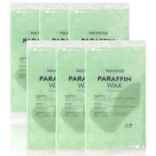 Paraffin Wax for Hand and Feet, 6 Packs Aloe vera Paraffin Wax Refill for Paraffin Wax Bath Hydration