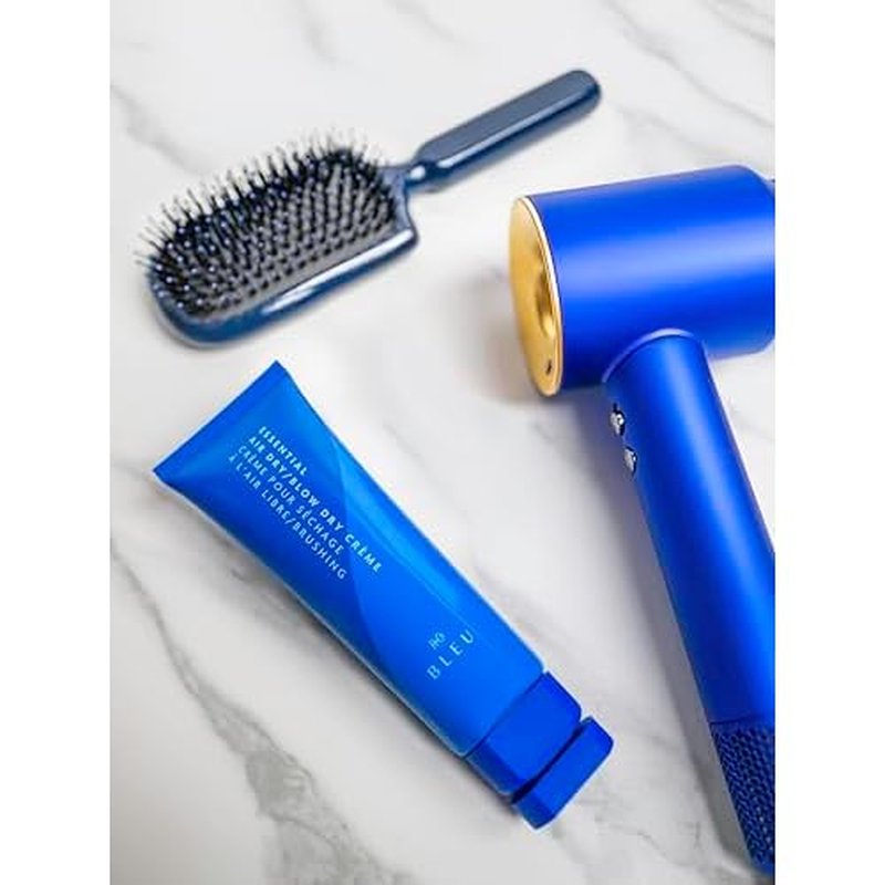 R+Co BLEU Essential Air Dry Blow Dry Creme | Lightweight Heat Protectant Styling Cream for Frizz Control + Hydration & Shine | Nourishing Hair Smoother for All Hair Types