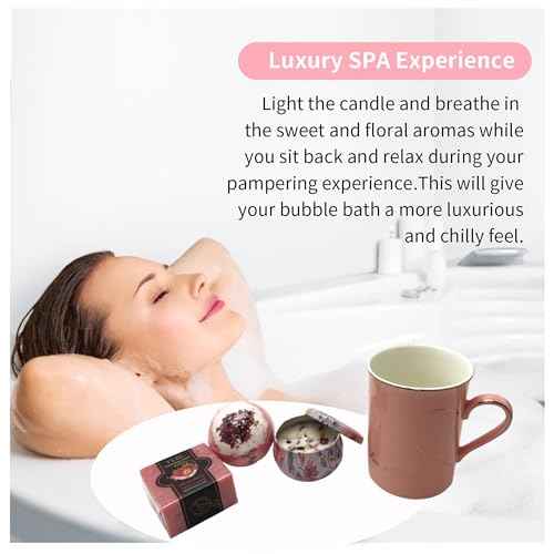 Spa Gift Baskets for Women,Luxury Self Care Gifts for Mom,Get Well Soon Gifts for Friend,Thank You Relaxing Box Gifts for Women 20th,30th,40th,50th,60th 70th 75th Birthday,Anniversary