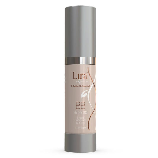 Lira Clinical BB - SPF 30 Tinted BB Cream with PSC & Vitamins - Full coverage - 0.7 fl oz. (BB Brite 30)