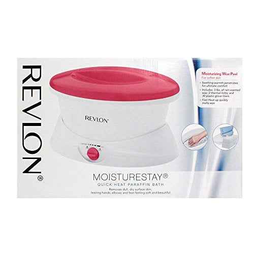 Revlon Luxury Paraffin Bath| for Soft Hands, Elbows & Feet,White & Pink