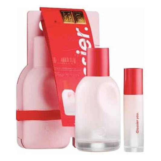 Glossier You Limited Edition Two of You Eau de Parfum Holiday Gift Set - Full Size Spray (1.7oz / 50ml) and Travel Size Rollerball (0.27oz / 8ml)