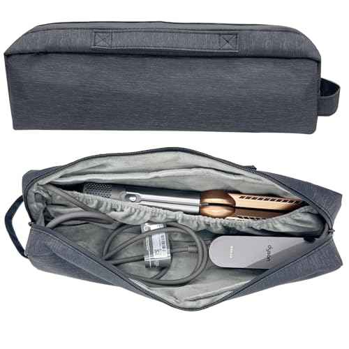 Airstrait Travel Bag Compatible with Dyson Airstrait Straightener/Supersonic r Case Waterproof Case, Airwrap/Corrale/HS03/HS01/SH05 Hair Straightener Accessories