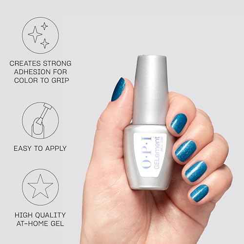 OPI GELement LED Cure Gel Nail Polish System | DIY Salon Quality | Assorted Colors, Base & Top Coat | LED Curing Lamp | Starter Kit + Prep Supplies | Sold Separately | Vegan | Soak Off Removal