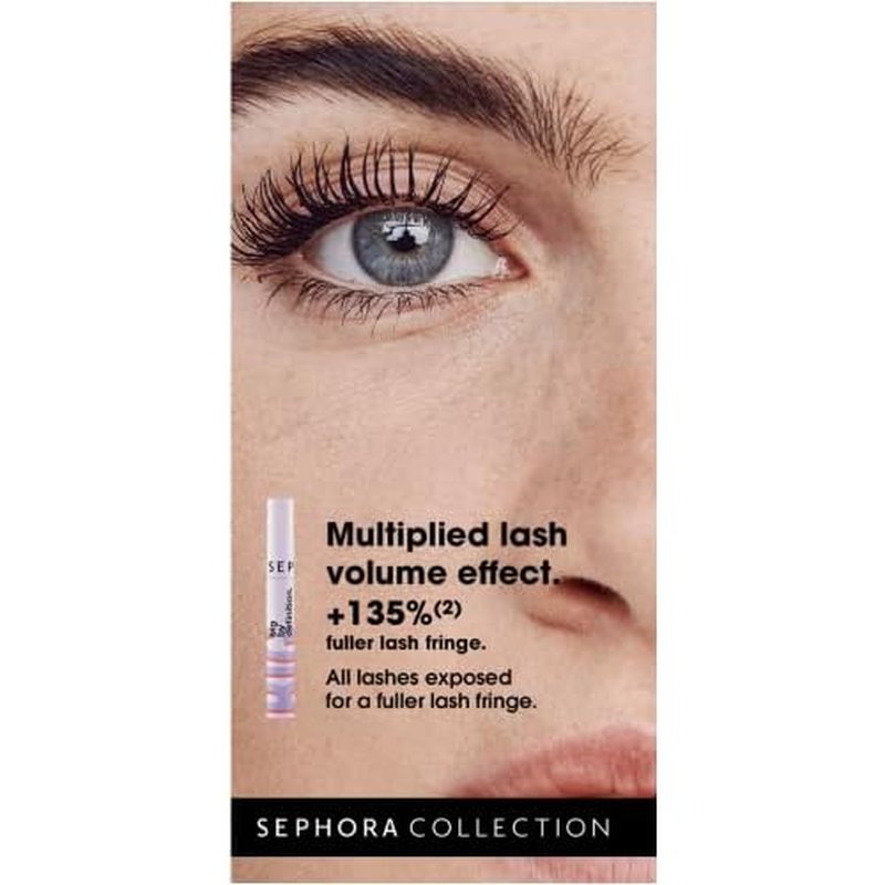 Sephora Collection Big By Definition Defining & Volumizing Mascara - Long-Wearing Mascara That Provides Fuller-Looking Lashes (2 PACK)