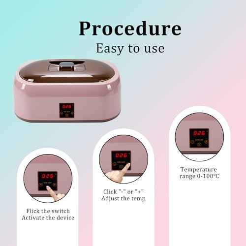 Paraffin Wax warmer for Hand and Feet, Includes 4000ml Wax warmer Machine and 6 packs of Lavender scented Paraffin Wax, Enjoy take care of your hands and feet