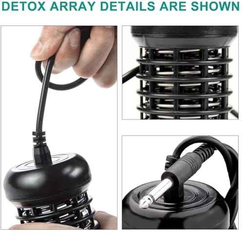 Arrays for Ionic Detox Foot Bath Replacement Arrays for Ionic Foot Bath Detox Machines System Stainless Steel Foot Bath Accessories Bath Tub Accessory, Compatible with Most Ionic Machines