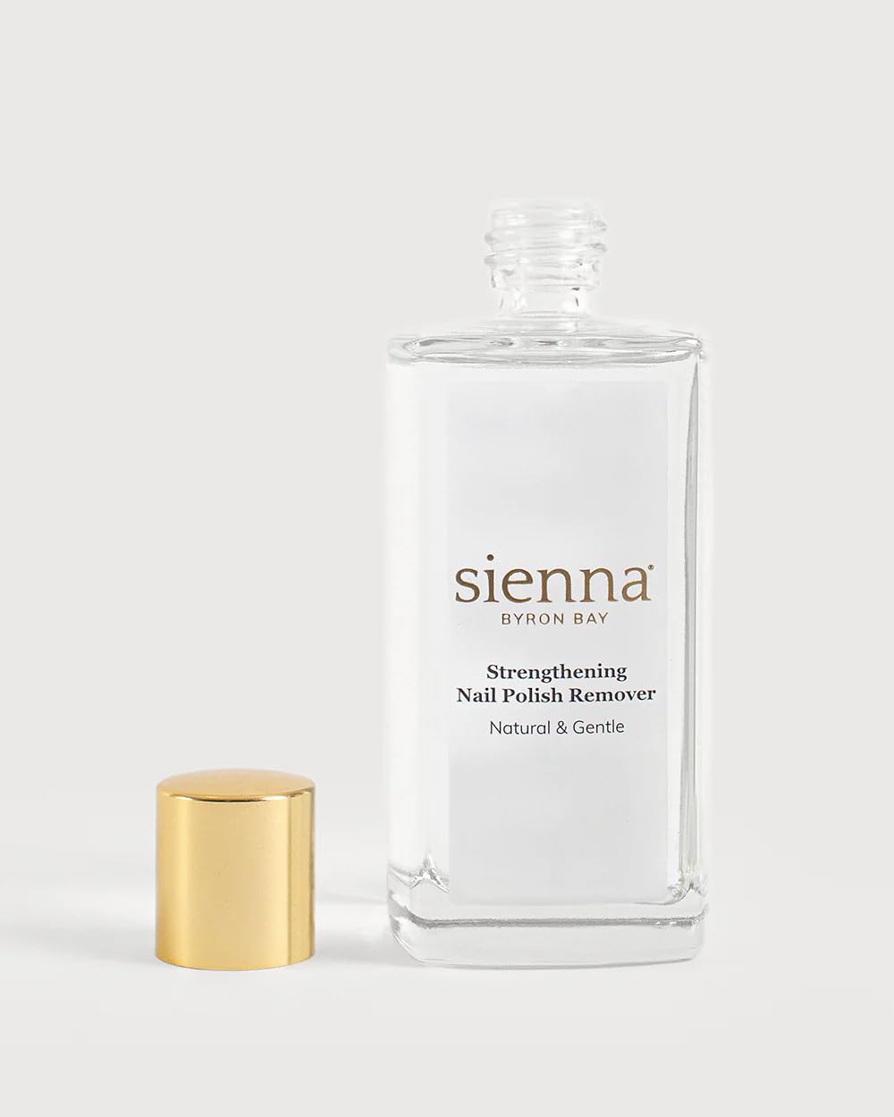 Sienna Byron Bay Strengthening Nail Polish Remover, Long-Lasting, Vegan & Cruelty-Free,95ml – 3.21 fl oz.