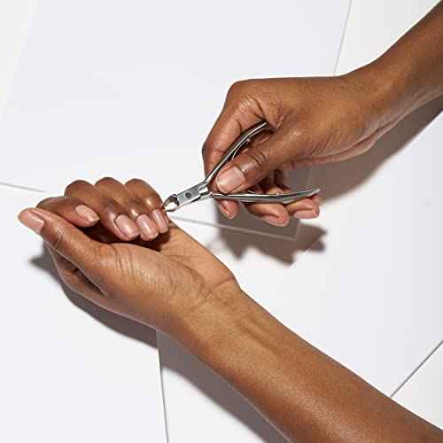 Tweezerman Rockhard Stainless Steel Cuticle Nipper, 1/2 Jaw