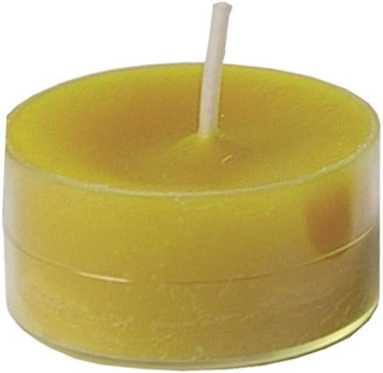 Morning Breeze Scented Tealights - Spaas 24 Clear Cup Candles, 4.5 Hour Burn Time