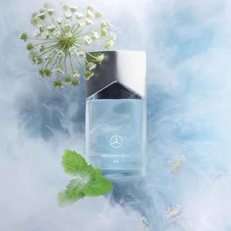 Mercedes Benz Air Eau de Parfum - Long Lasting Cologne for Men - Tonka Bean, Lavender, Patchouli Cologne - Travel Size Perfume for Men - 3.4 oz EDP