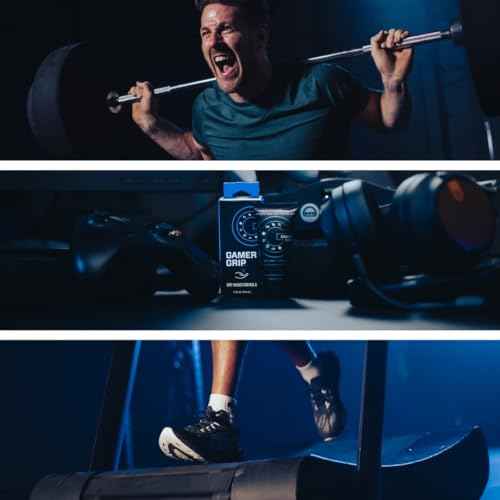 Gamer Grip: Stops sweat on hands & feet - Improves performance - Total Grip Solution endorsed by worlds top athletes in multiple sports + pro gamers. Leading dry hand formula for Hyperhidrosis