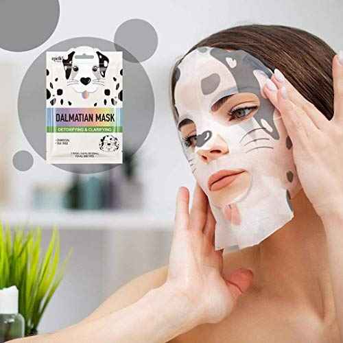 Epielle Character Face Mask Wave & Wild 12 Pack, Fun & Effective Korean Skin Care, Spa Party Favors, Stocking Stuffers, Birthday Gifts for Women, Thanksgiving Essentials