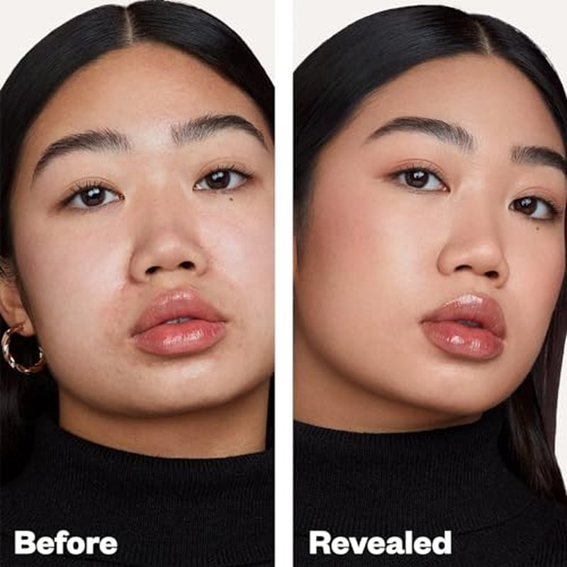 Kosas Revealer Skin-Improving Foundation with SPF 25 Protection - Hydrate, Brighten, Soothe, Plump, Protect Skin -Smoothing Texture, Natural Finish and Clean Formula - Light Medium Neutral 200
