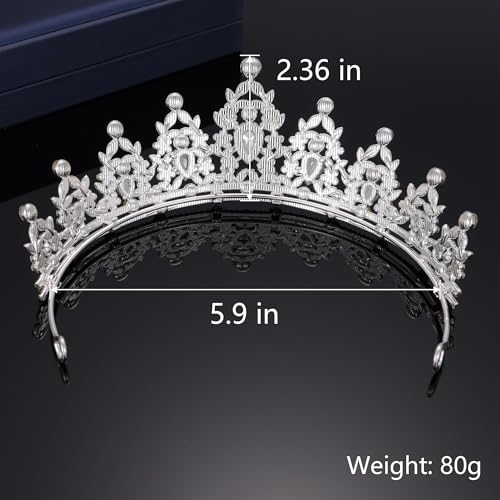 Kamirola - Queen Crown and Tiaras Princess Crown for Women and Girls Crystal Headbands for Bridal, Princess for Wedding and Party£¨01£©