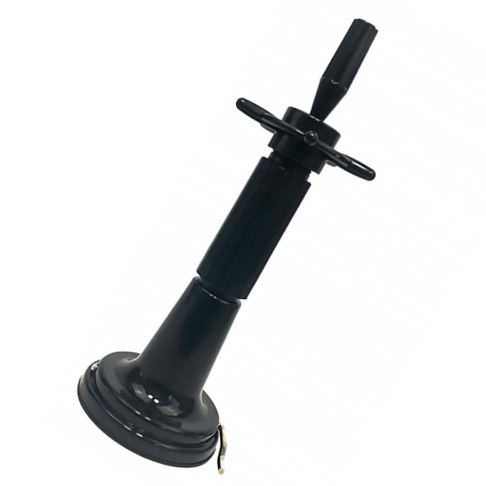 IWOWHERO Adjustable Wig Head Stand with Suction Clamp 15 Inch Portable Mannequin for Wig Styling Salon Care Hair Extension Display