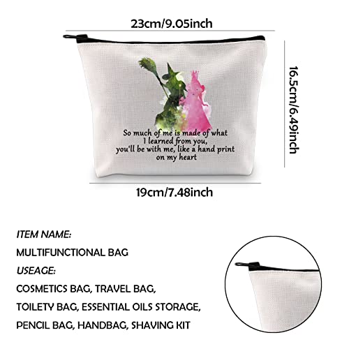 WCGXKO The Musical Theater Fans Gift Musical Makeup Bag Zipper Bag For Women (So much bag)