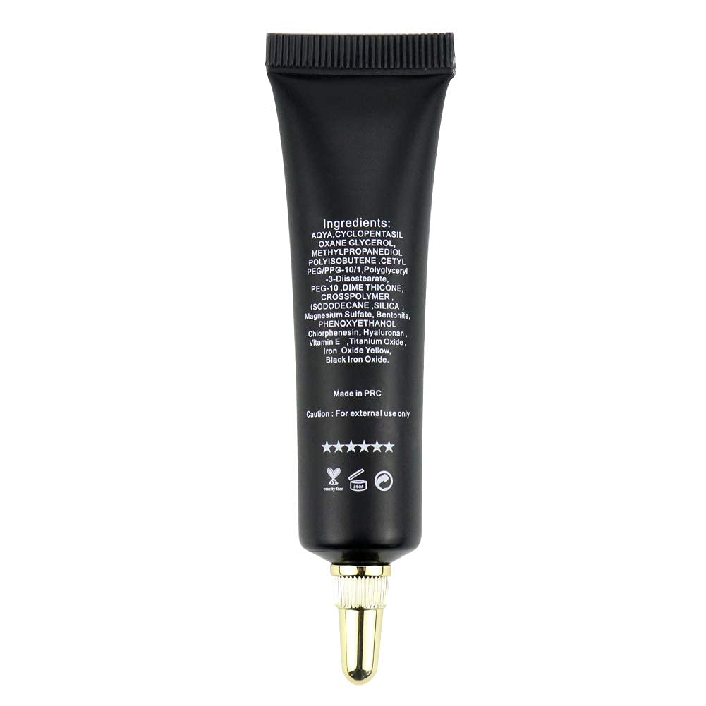 Fendy Eyeshadow Primer,Primer Face Makeup Eye Shadow Base,Anti-Aging Eyeshadow Primer Potion Waterproof Great for Oily Lids Primer (Light brown-02)