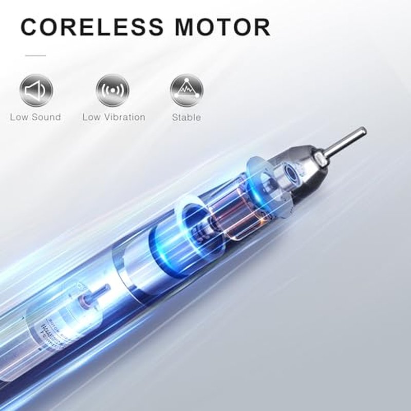 AZ GOGO 35000RPM Handpiece for TP301 Coreless Nail Drill Machine Professional
