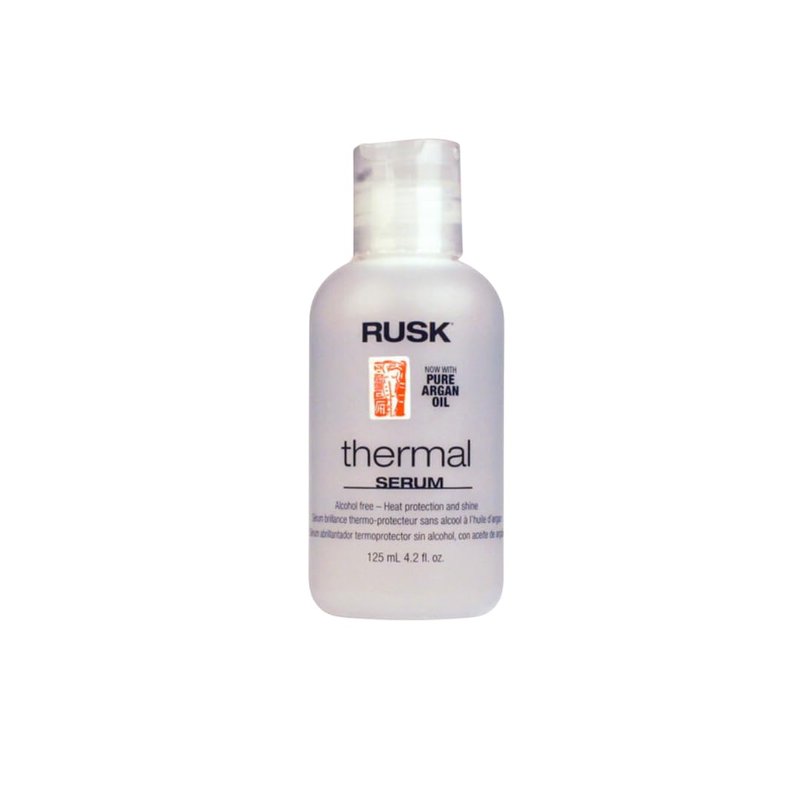 RUSK Thermal Serum | Heat Protectant for Frizz Control & Shine - Lightweight Anti-Humidity Treatment (4 oz)