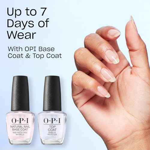 OPI Nail Lacquer Nail Polish | Opaque Dark Blue Green Cr?me Chip Resistant Nail Polish | Fast Drying, Streak Free