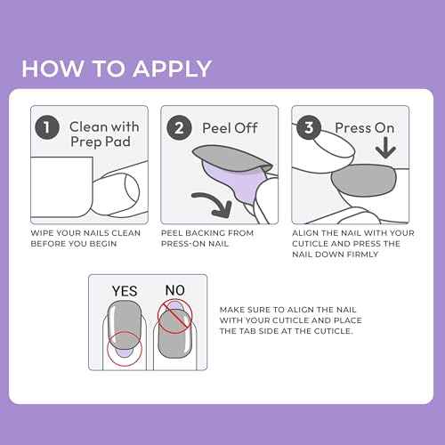 KISS imPRESS No Glue Mani Press On Nails, French, 'Model', Light Neutral + White Tip French, Short Size, Squoval Shape, Includes 30 Nails, Prep Pad, Instructions Sheet, 1 Manicure Stick, 1 Mini File