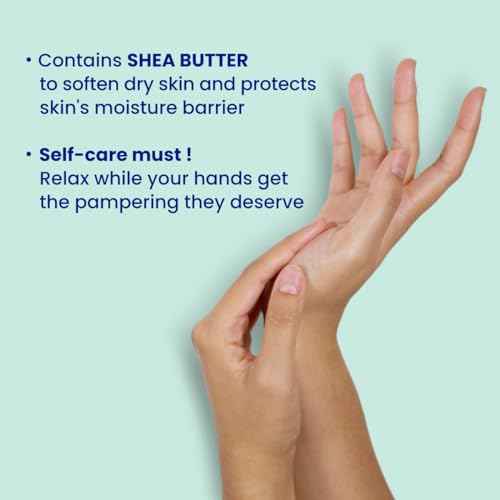 FACETORY Soft Hands Moisturing Hand Mask with Softening Shea Butter, Almond Seed Oil, and Ferments - Hand Spa Nourishing and Renewing Hand Sheet Mask for Dry, Rough Hands and Cuticles - 3 Pairs